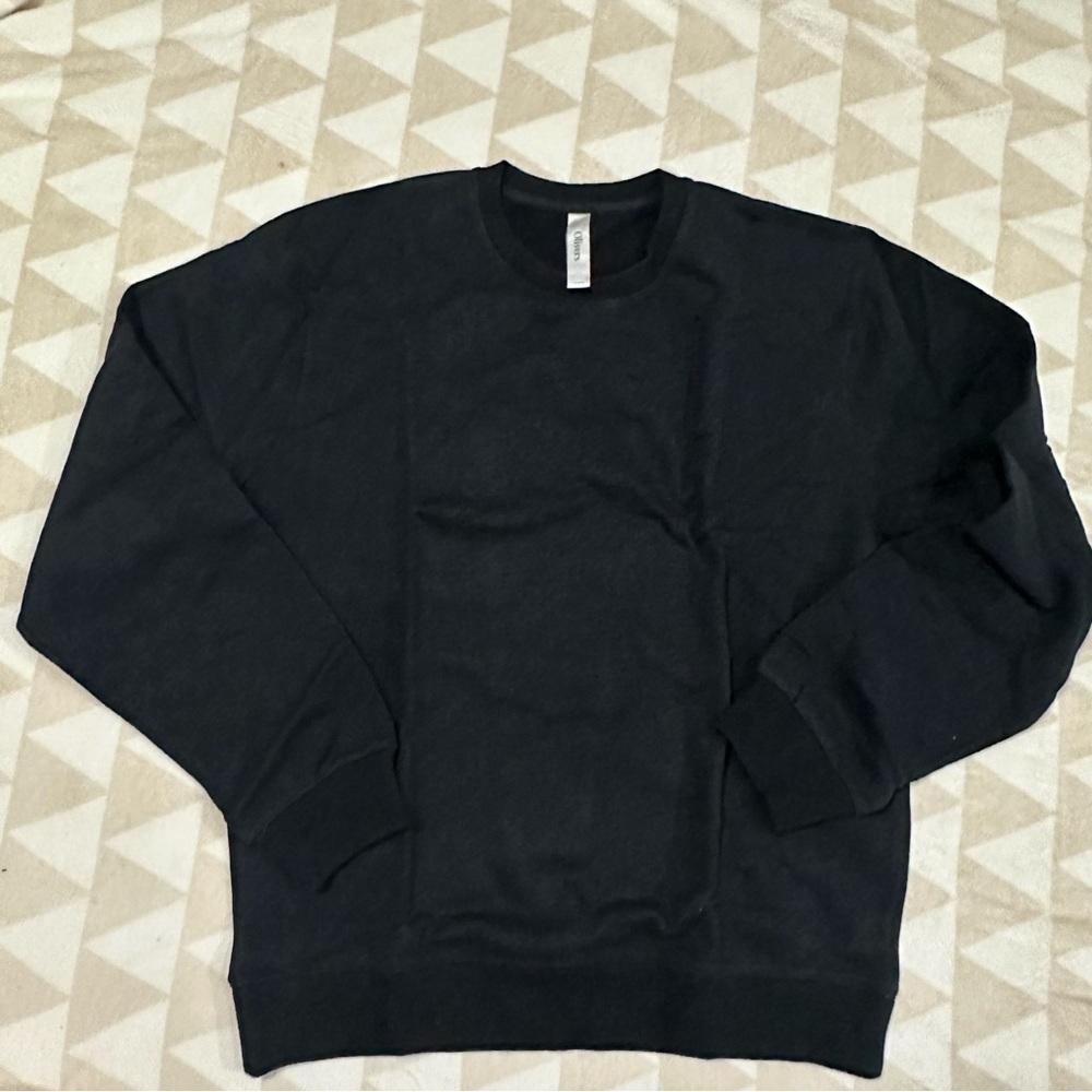 NWOT olivers apparel men’s classic crewneck sweater black small
